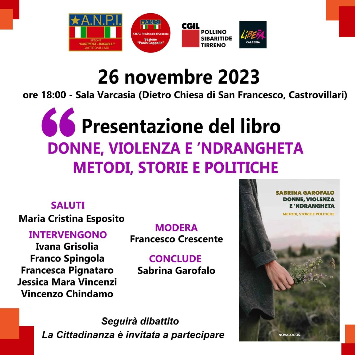 Giornata internazionale contro la violenza sulle donne e di genere