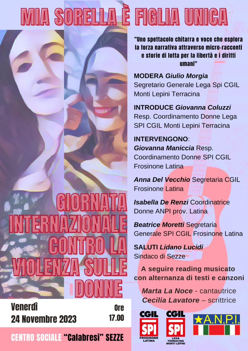 Giornata internazionale contro la violenza sulle donne e di genere